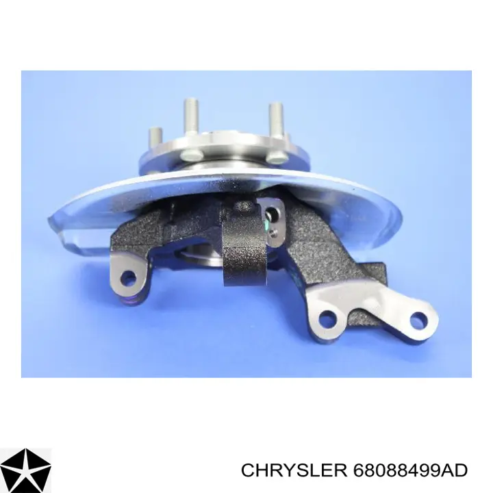 Czop (zwrotnica) przedni lewy Chrysler 68088499AD cena, od 112,51 USD