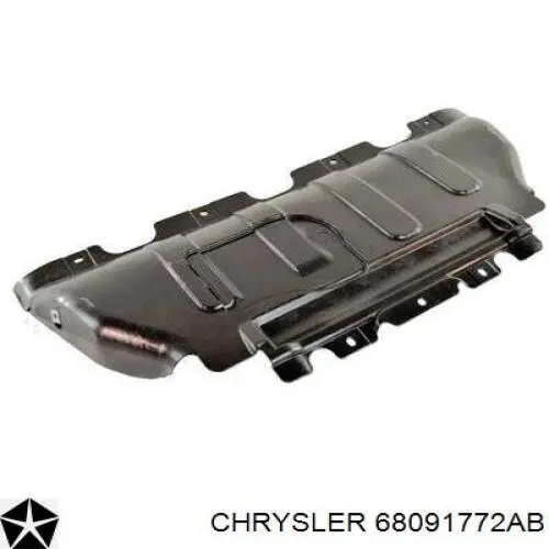 Osłona silnika, miski (przedziału silnika) Chrysler 68091772AB cena, od 30,14 USD