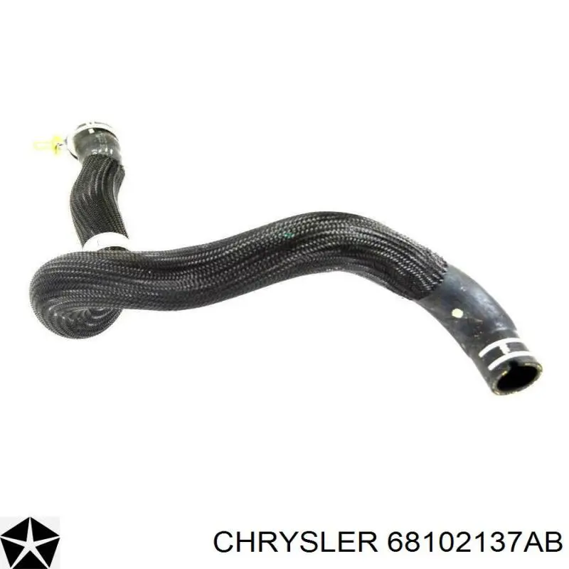 Przewód (króciec) chłodnicy górny do Jeep Cherokee  