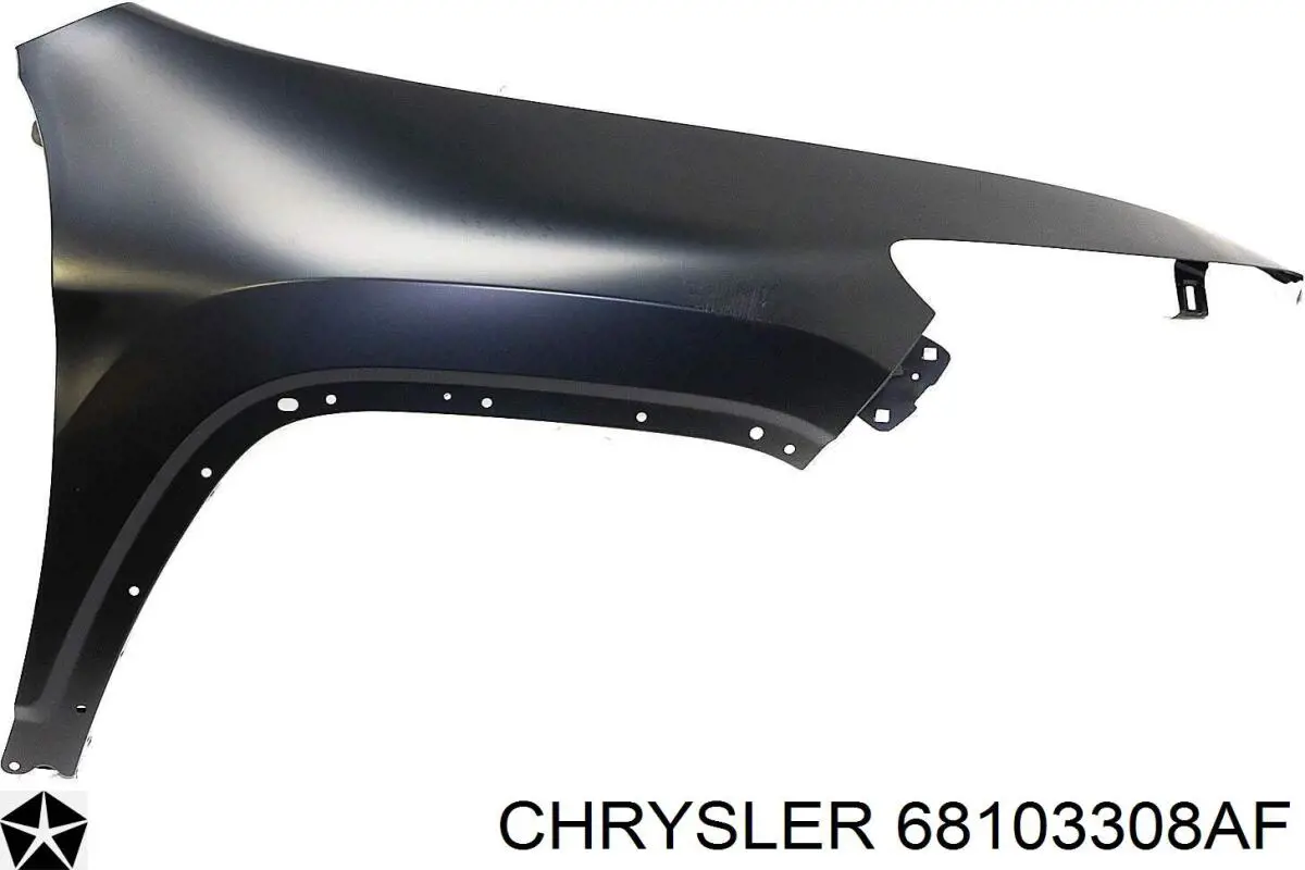 68103308AF Chrysler Błotnik przedni prawy