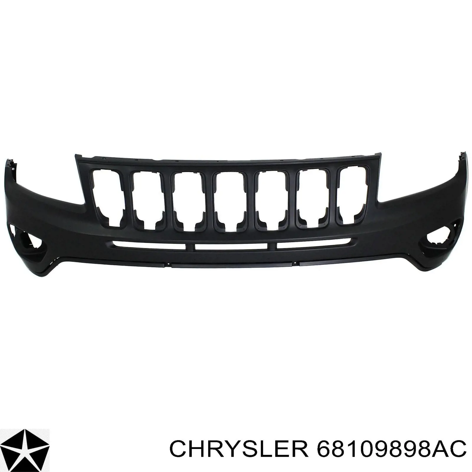 68109898AC Chrysler Zderzak tylny
