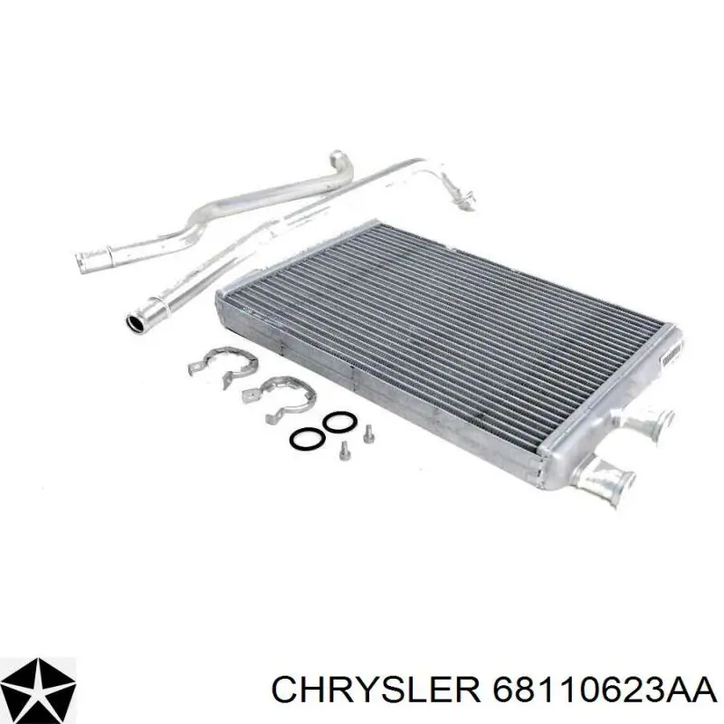68110623AA Chrysler Chłodnica nagrzewnicy (ogrzewacza)