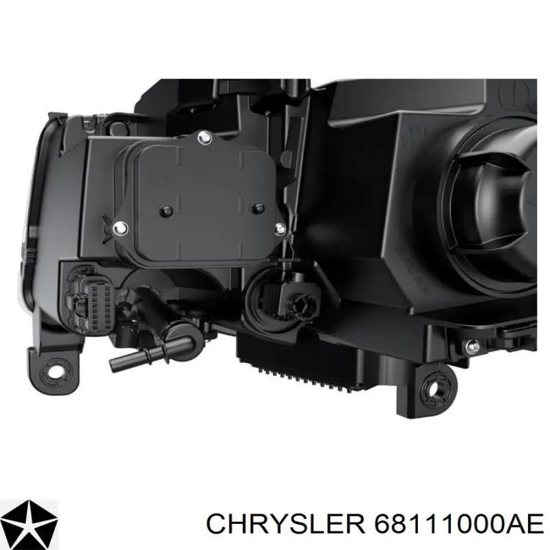 68111000AE Chrysler Reflektor prawy