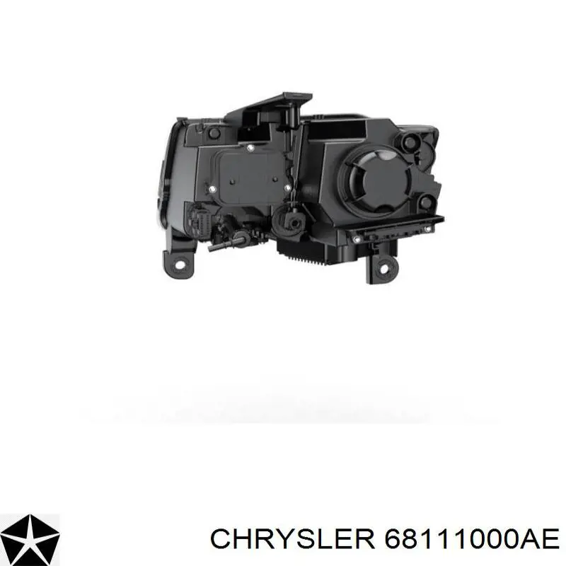 Reflektor prawy Chrysler 68111000AE cena, od 614,56 USD