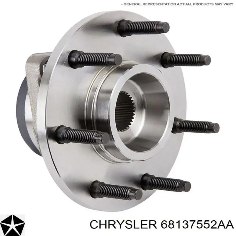 Piasta przednia Chrysler 68137552AA cena, od 74,68 USD