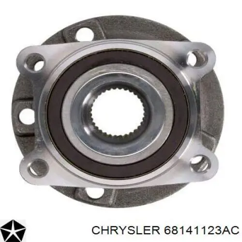 68141123AC Chrysler Piasta przednia