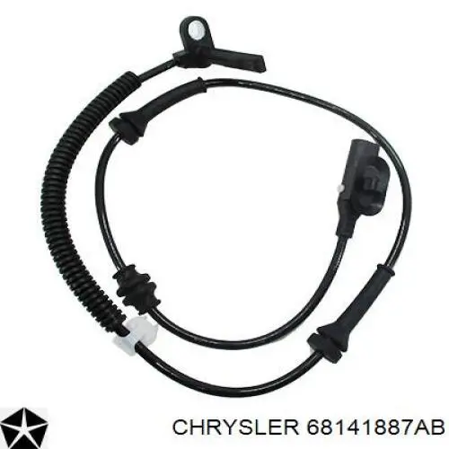 68141887AB Chrysler Czujnik ABS przedni