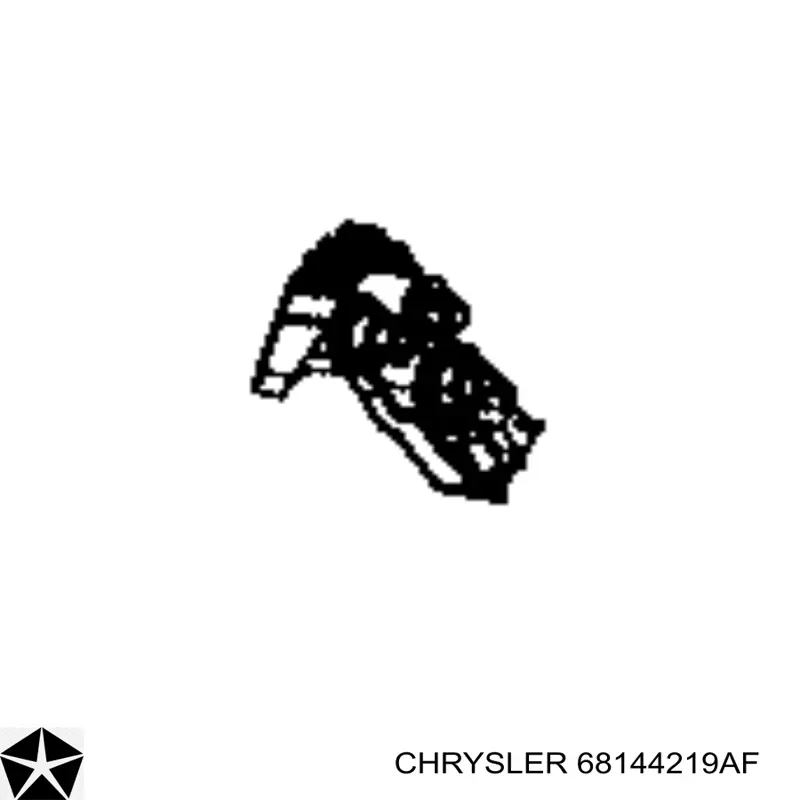 Wspornik zderzaka przedniego lewy Chrysler 68144219AF cena, od 15,23 USD