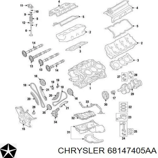 Dźwigienka zaworowa Dodge RAM 1500 Extended Cab ulec poprawie (DS) (2010 - 2018) cena, od 71,68 USD