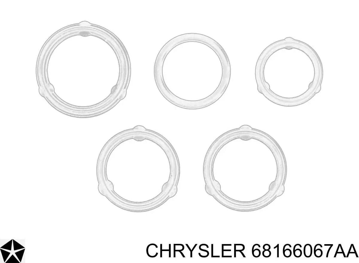 Uszczelka chłodnicy oleju Chrysler 68166067AA cena, od 20,53 USD