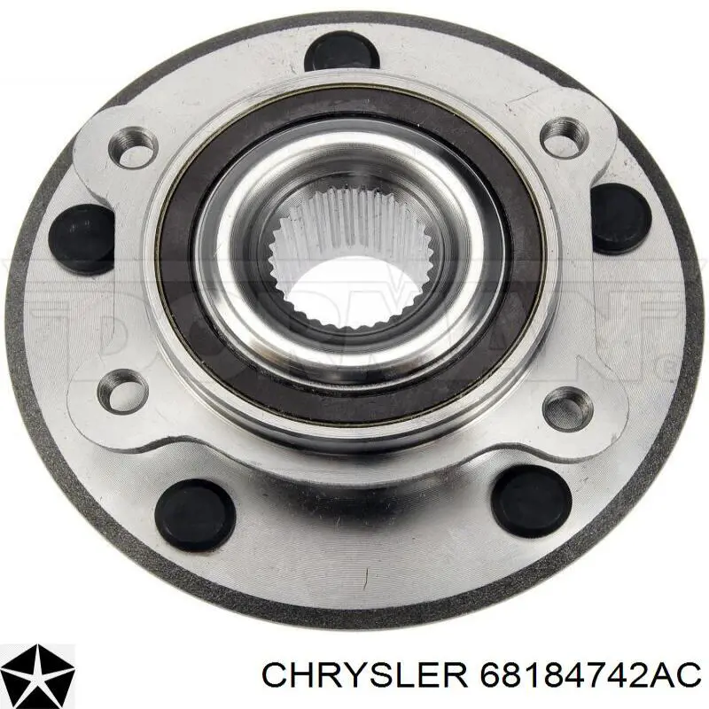 68184742AC Chrysler Piasta tyłna prawa
