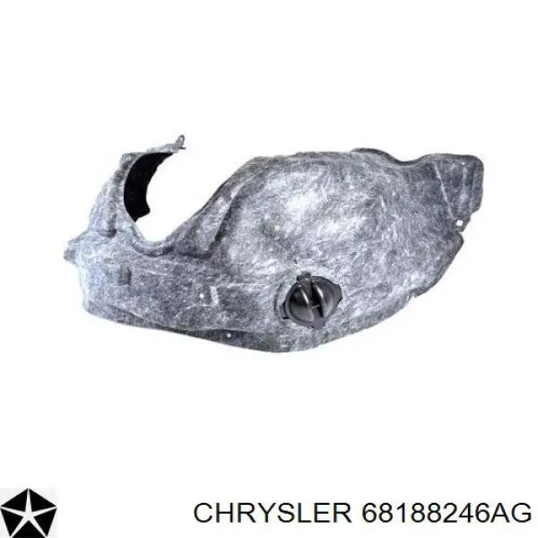 Nadkole błotnika przedniego prawe Chrysler 68188246AG cena, od 57,04 USD