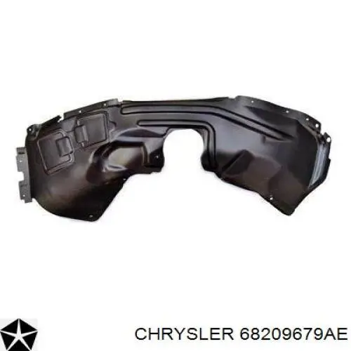 68209679AE Chrysler Nadkole błotnika przedniego lewe