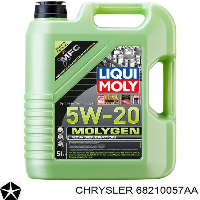 Olej przekładniowy Chrysler 68210057AA