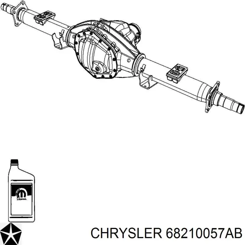 68210057AB Chrysler Olej przekładniowy