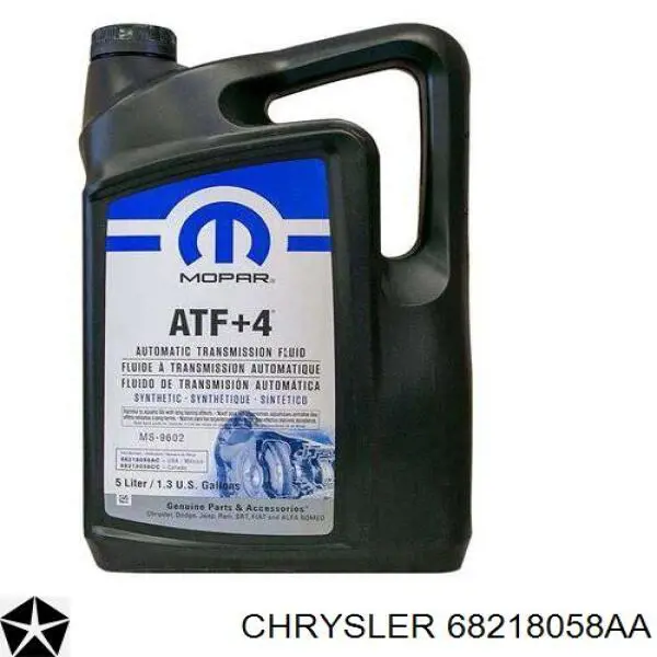 Olej przekładniowy Chrysler 68218058AA cena, od 77,70 USD