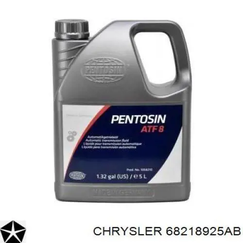 Olej przekładniowy Chrysler 68218925AB cena, od 35,17 USD