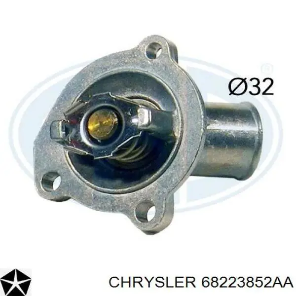 Do koszyka 68223852AA Chrysler Chłodnica klimatyzacji