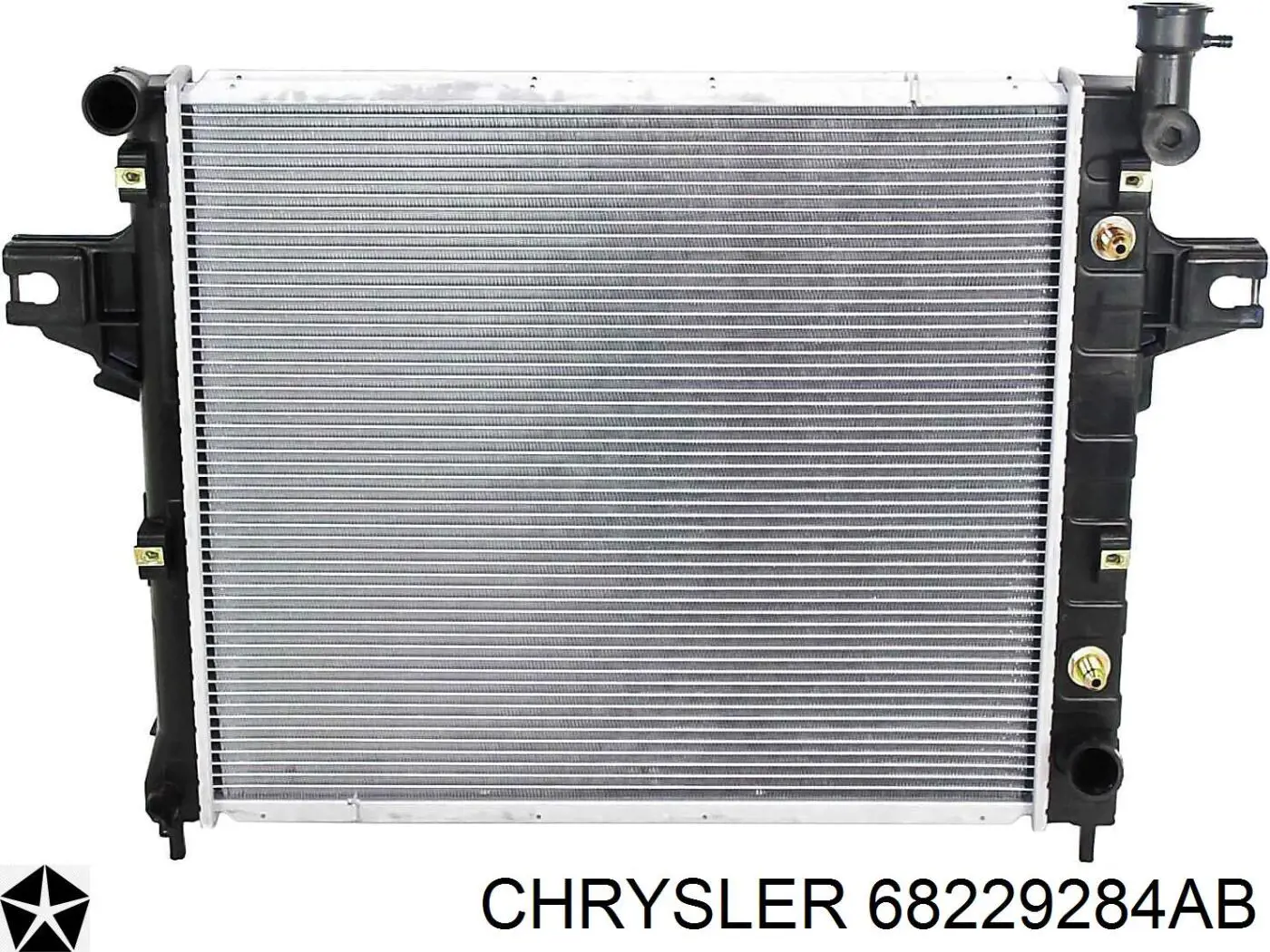 Chłodnica silnika Chrysler 68229284AB cena, od 190,82 USD