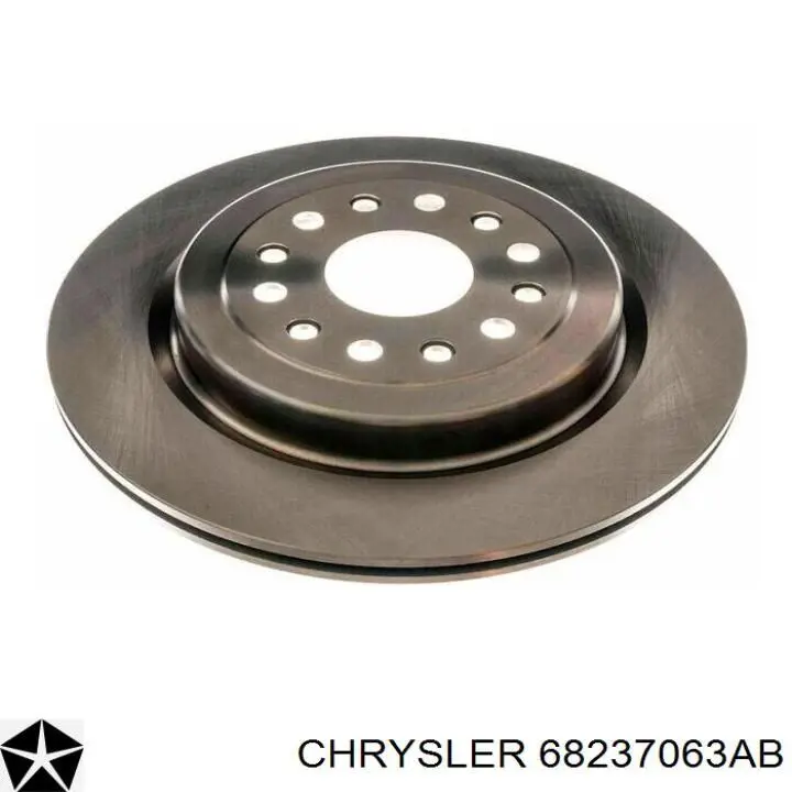68237063AB Chrysler Tarcza hamulcowa przednia