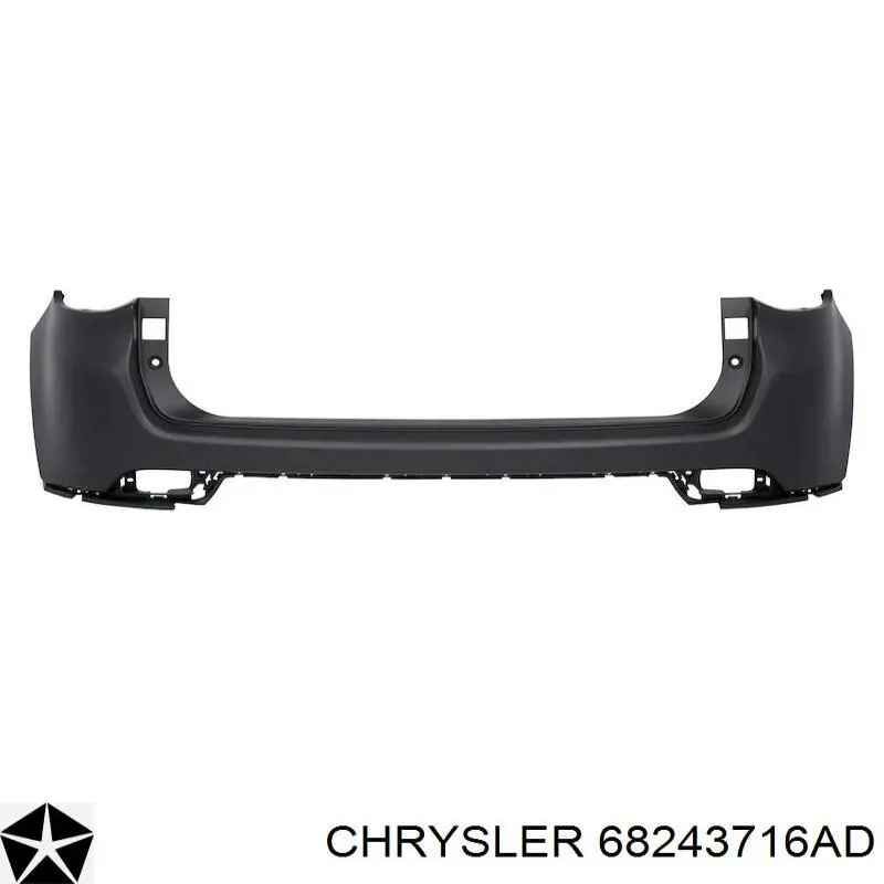68243716AD Chrysler Błotnik przedni prawy