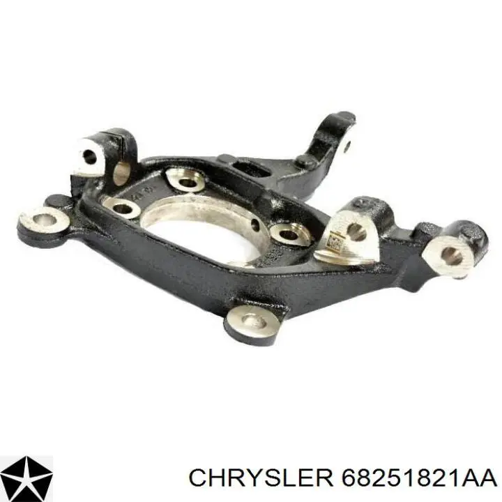 68251821AA Chrysler Czop (zwrotnica) przedni lewy