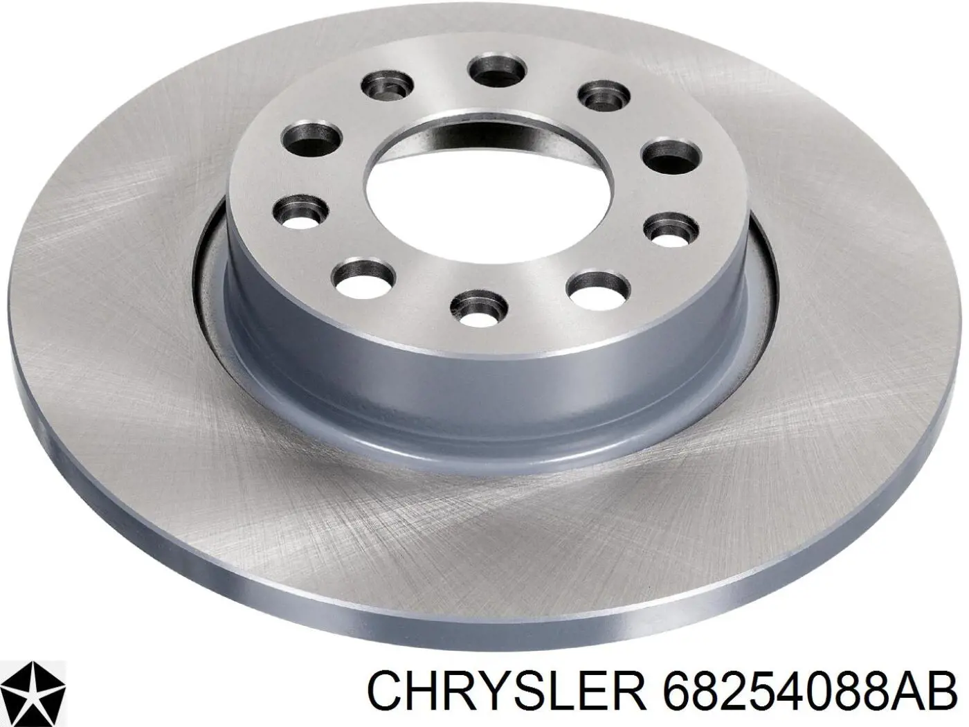 68254088AB Chrysler Tarcza hamulcowa tylna