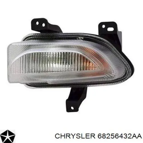 68256432AA Chrysler Lampa pozycyjna przednia lewa