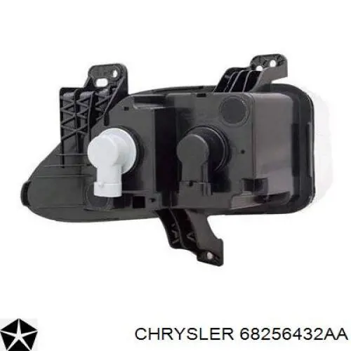 Do koszyka 68256432AA Chrysler Lampa pozycyjna przednia lewa