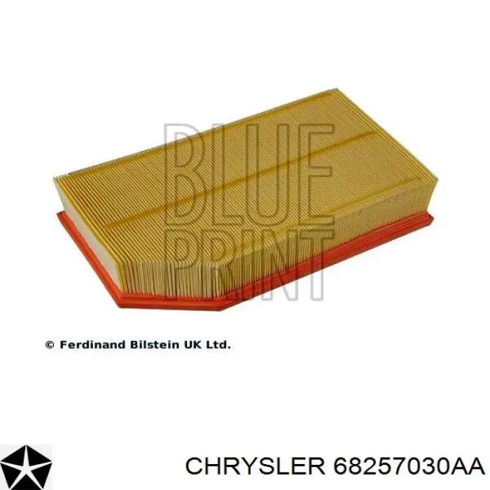 Filtr powietrza Chrysler 68257030AA cena, od 38,33 USD