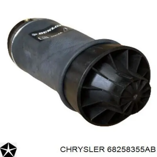 Poduszka pneumatyczna (resor pneumatyczny) mostu tylnego Chrysler 68258355AB cena, od 95,49 USD