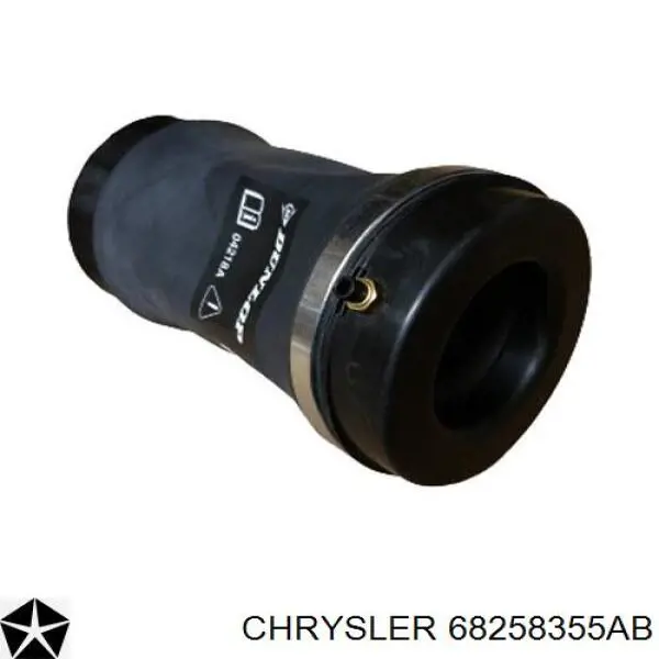 68258355AB Chrysler Poduszka pneumatyczna (resor pneumatyczny) mostu tylnego