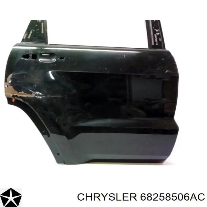 68258506AC Chrysler Drzwi tylne prawe
