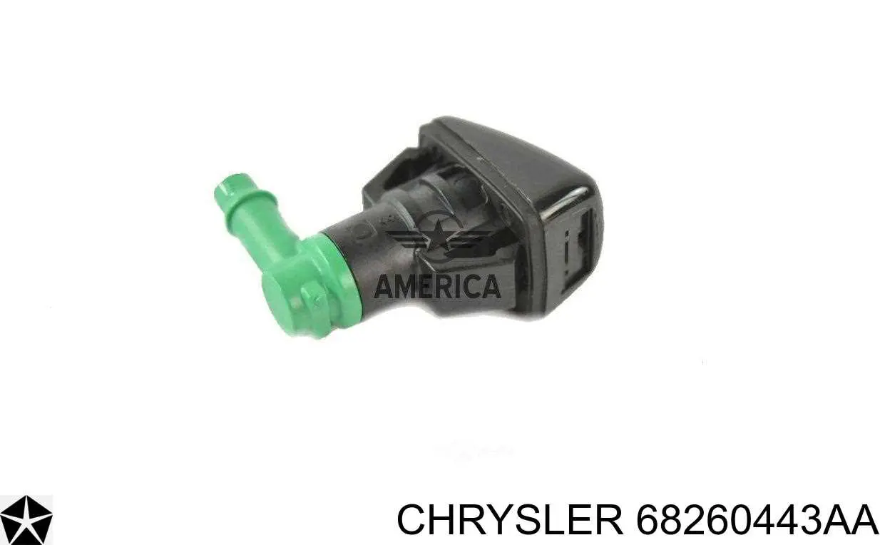 Dysza spryskiwacza szyby przedniej Jeep Grand Cherokee IV SUV (WK) (2011 - 2022) cena, od 14,79 USD