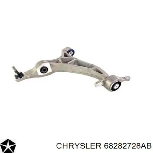 68282728AB Chrysler Wahacz zawieszenia przedniego dolny prawy