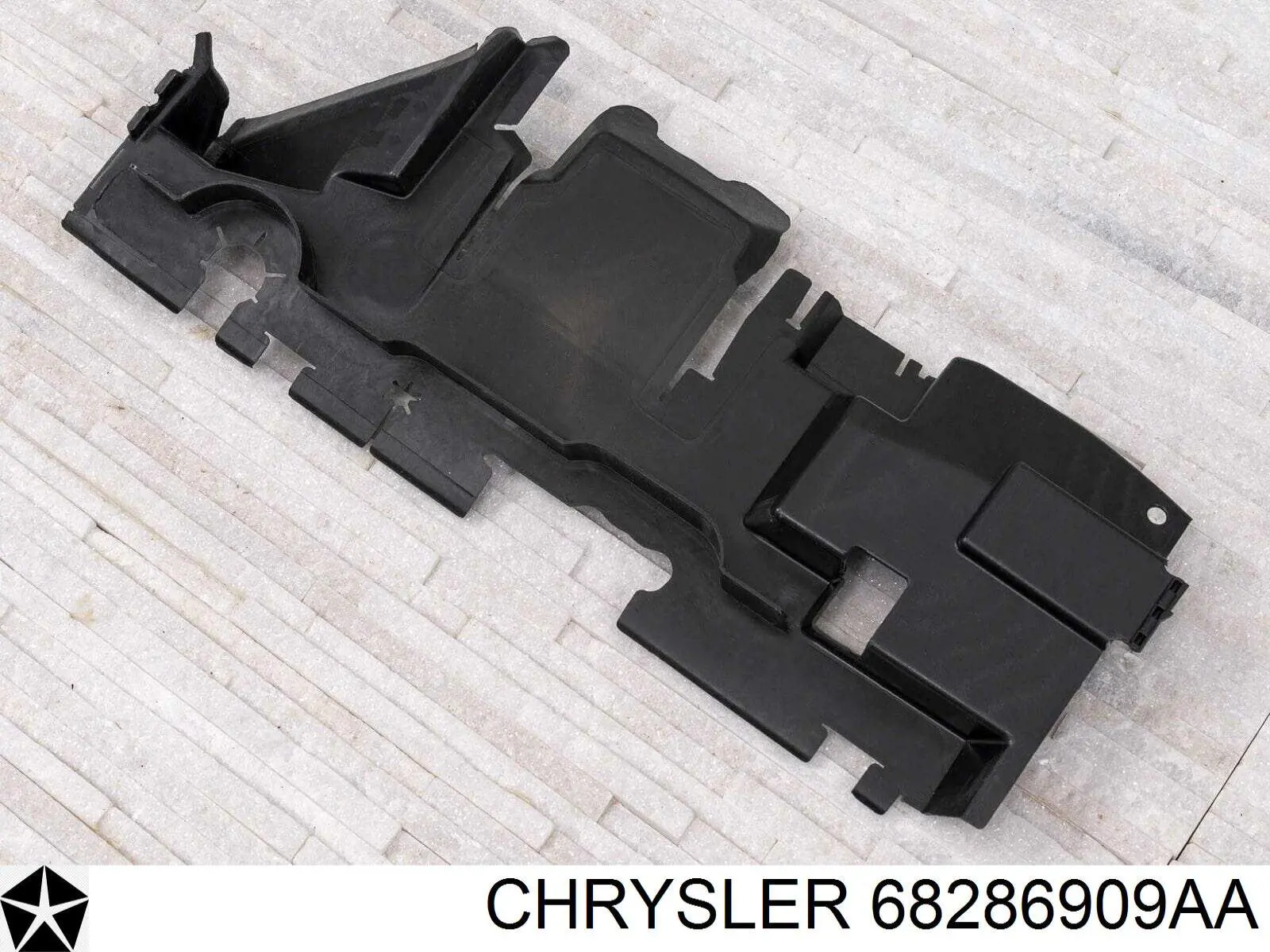 68286909AA Chrysler Kierownica powietrza (deflektor) chodnicy lewa