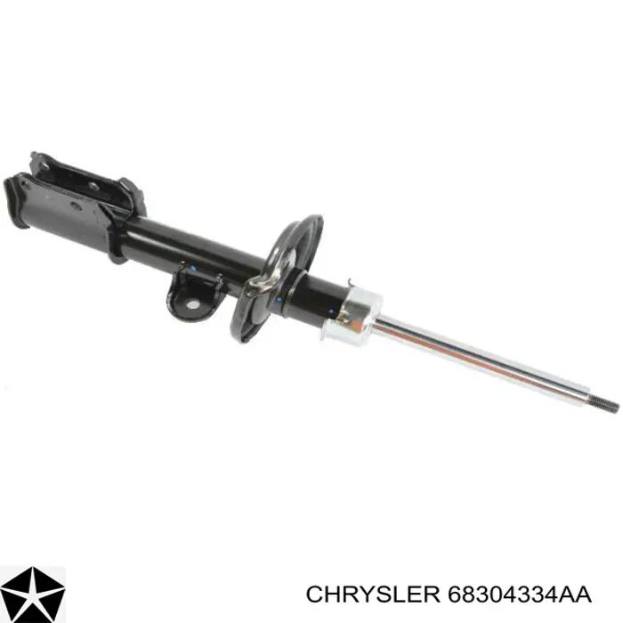 Do koszyka 68304334AA Chrysler Amortyzator przedni lewy