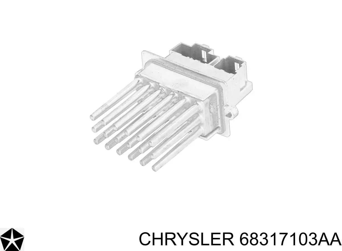68317103AA Chrysler Rezystor silniczka wentylatora klimatyzacji