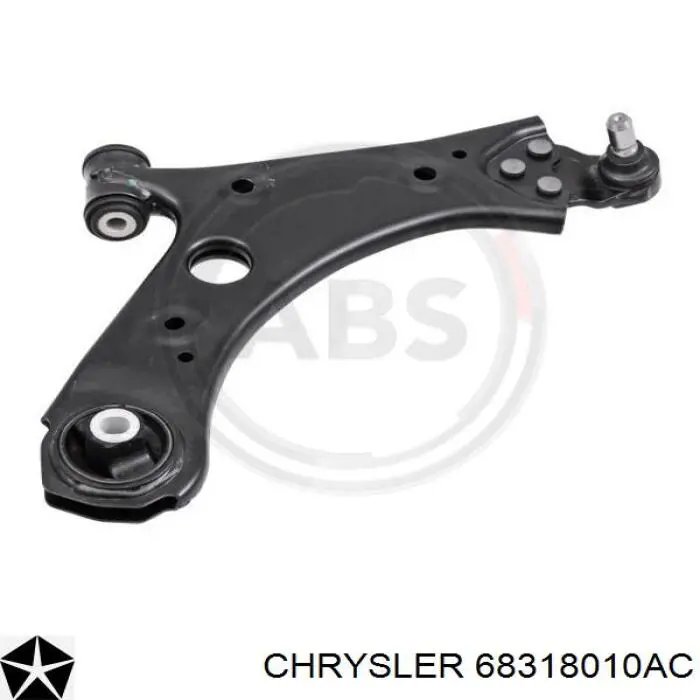 68318010AC Chrysler Wahacz zawieszenia przedniego dolny prawy