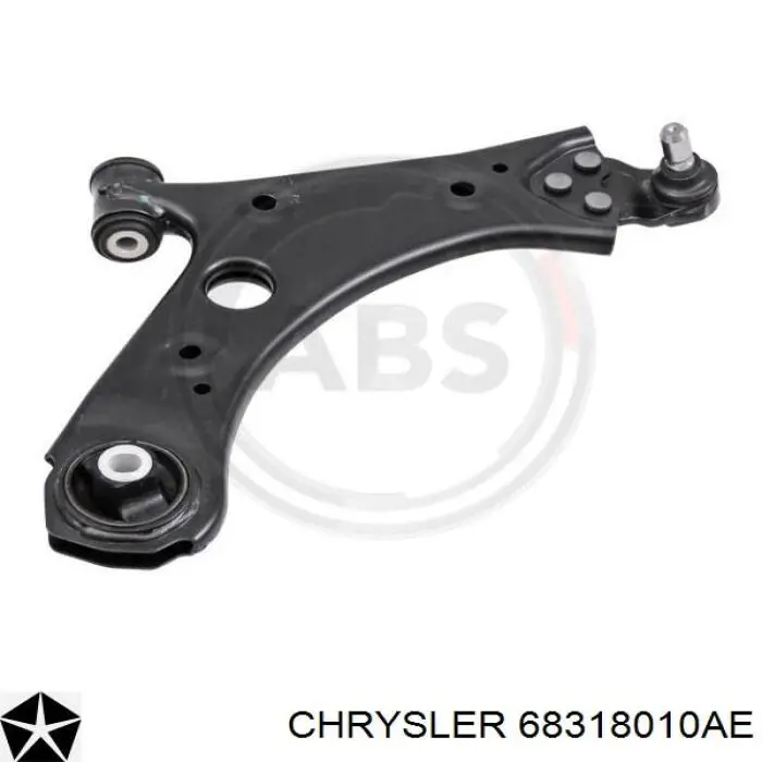 68318010AE Chrysler Wahacz zawieszenia przedniego dolny prawy