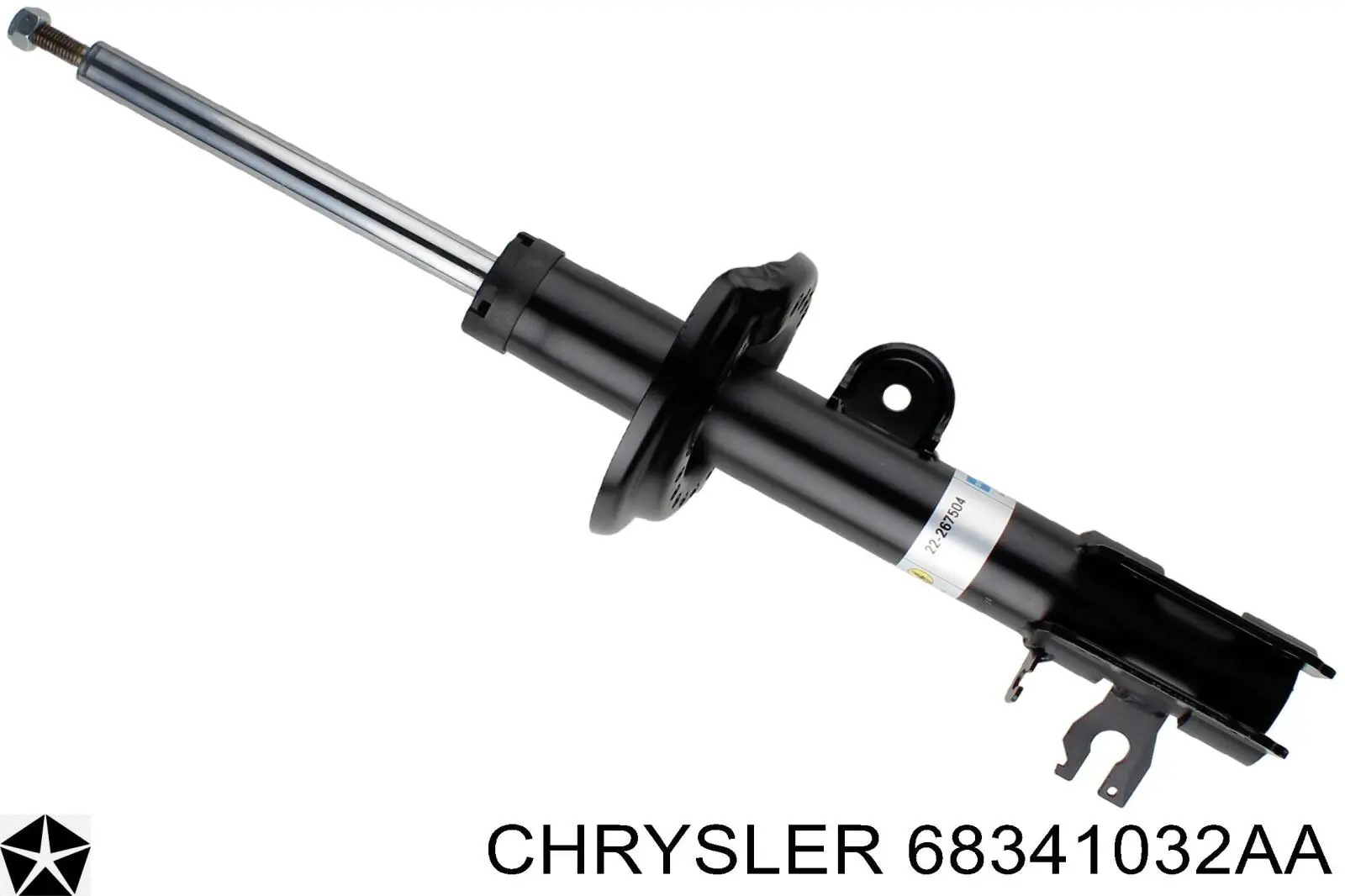 68341032AA Chrysler Amortyzator przedni lewy