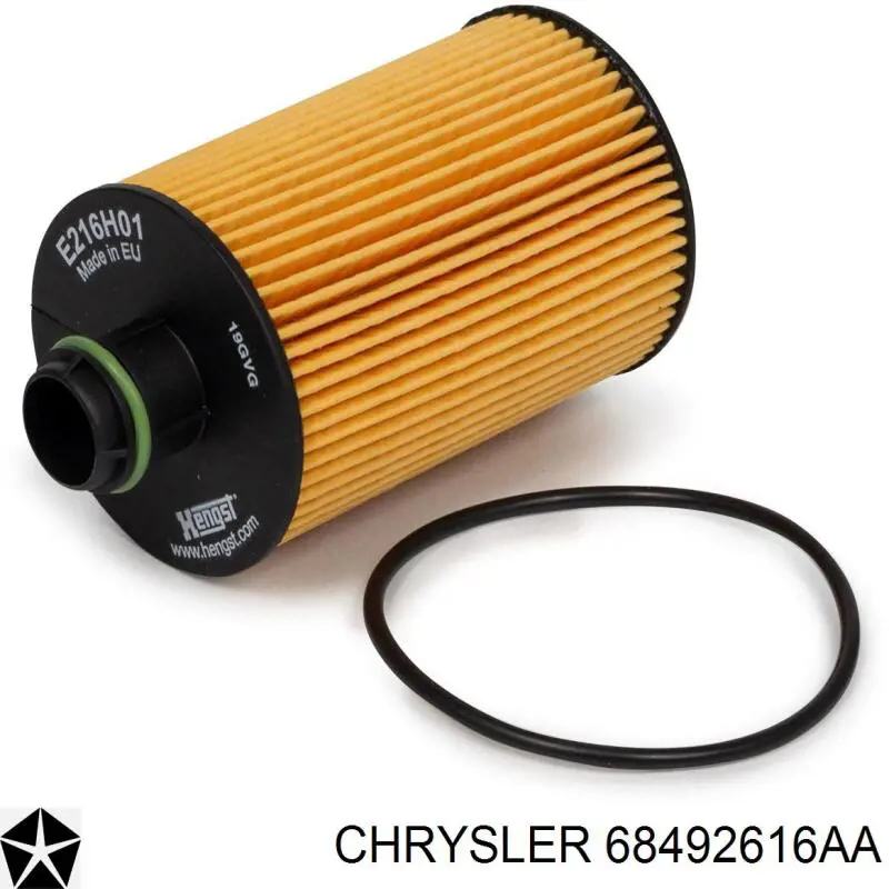 Filtr oleju Chrysler 68492616AA cena, od 7,97 USD
