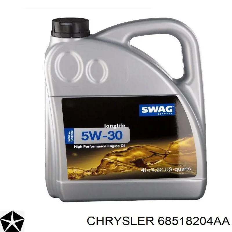 Do koszyka 68518204AA Chrysler Olej do silnika