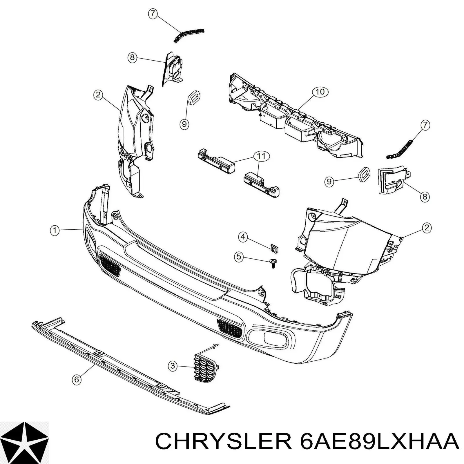 Zderzak tylny Jeep RENEGADE SUV (BU) (2014 - 2023) cena, od 87,59 USD