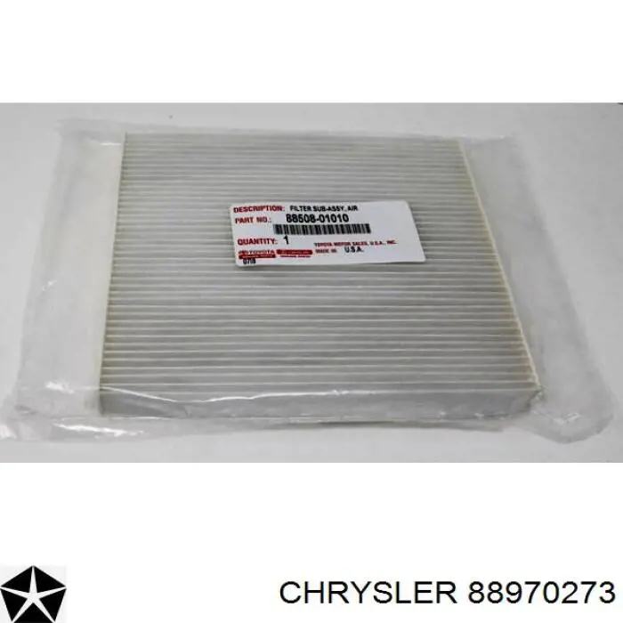 88970273 Chrysler Filtr kabiny