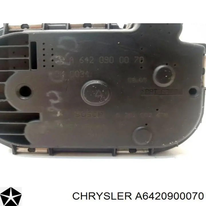 Przepustnica, komplet A6420900070 Chrysler