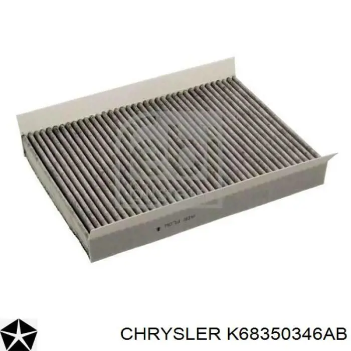 Filtr kabiny Chrysler K68350346AB cena, od 10,83 USD