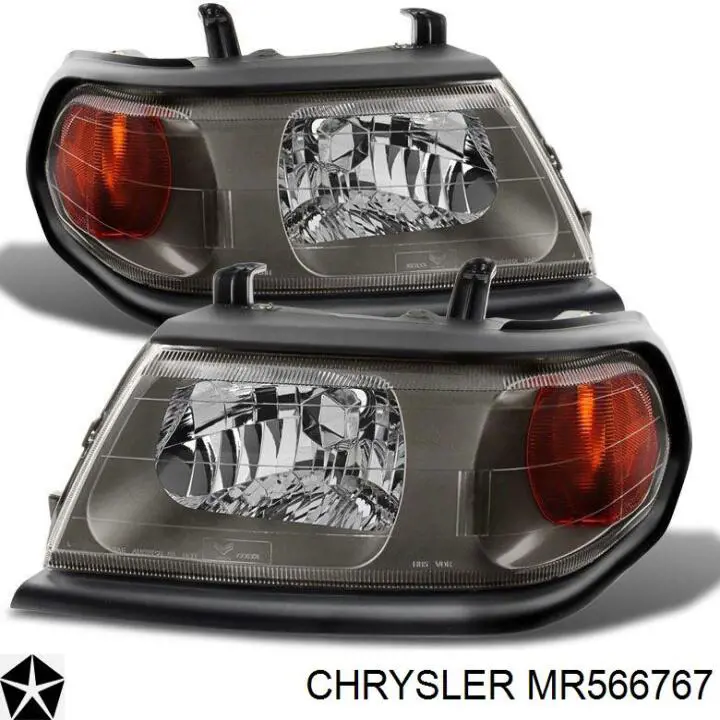 Reflektor lewy do Mitsubishi Montero SPORT K8, K9