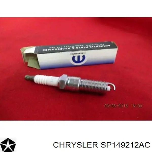 Do koszyka SP149212AC Chrysler Świeca zapłonowa