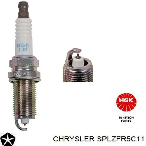 Świeca zapłonowa Chrysler SPLZFR5C11 cena, od 5,76 USD